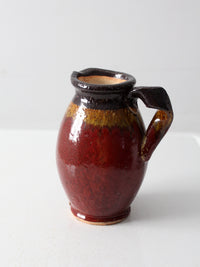 vintage studio pottery pitcher