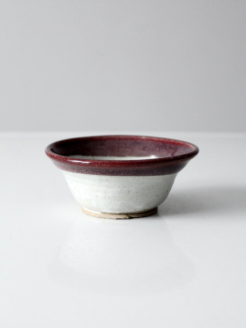 vintage studio pottery bowl