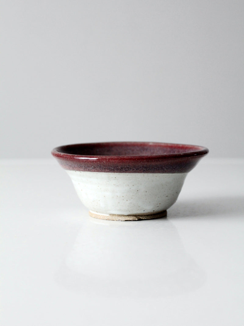 vintage studio pottery bowl