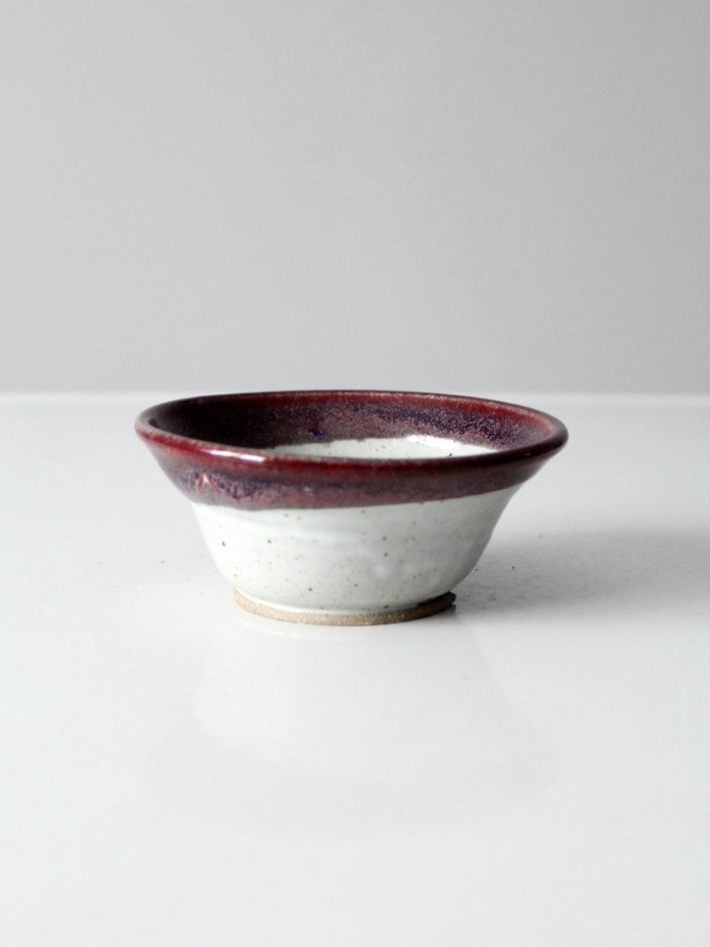 vintage studio pottery bowl