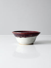 vintage studio pottery bowl