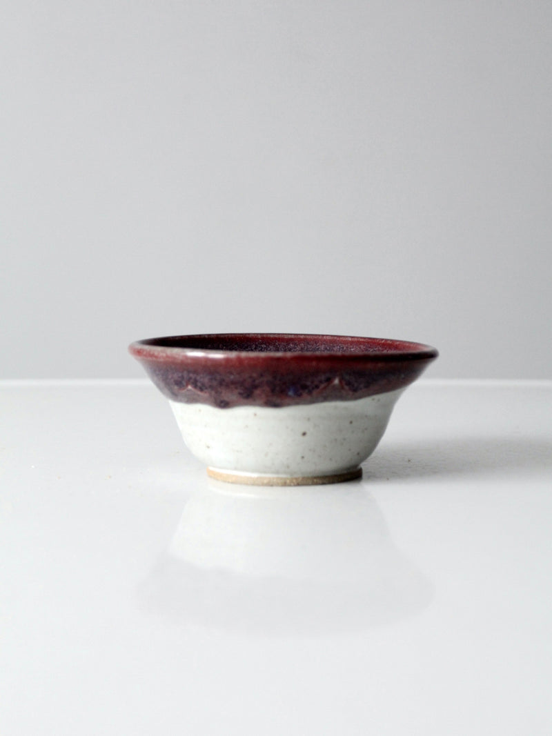 vintage studio pottery bowl