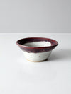 vintage studio pottery bowl