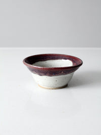 vintage studio pottery bowl