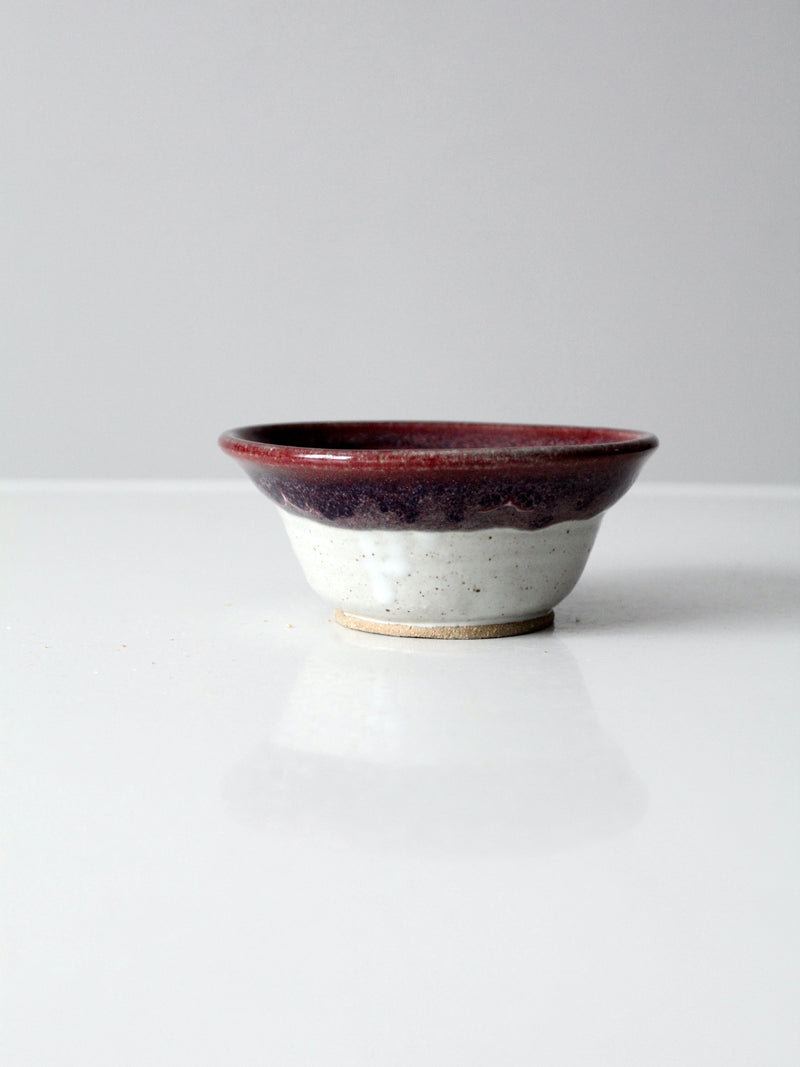 vintage studio pottery bowl