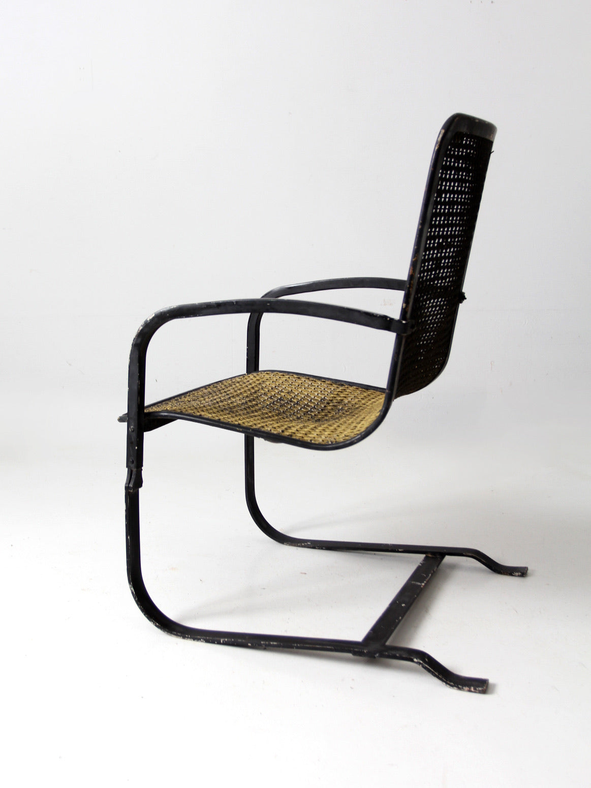 mid century cantilever patio chair 86 Vintage