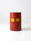 antique wooden foundry pedestal block