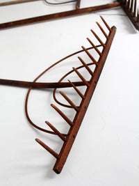 antique primitive hay rake collection