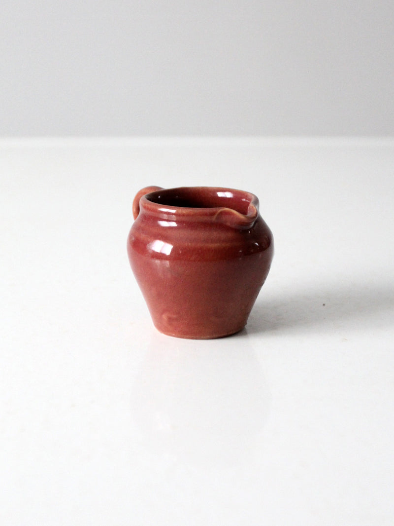 vintage studio pottery creamer