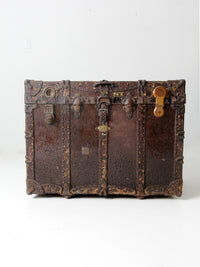 antique travel trunk