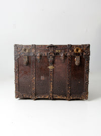 antique travel trunk