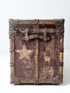 antique travel trunk