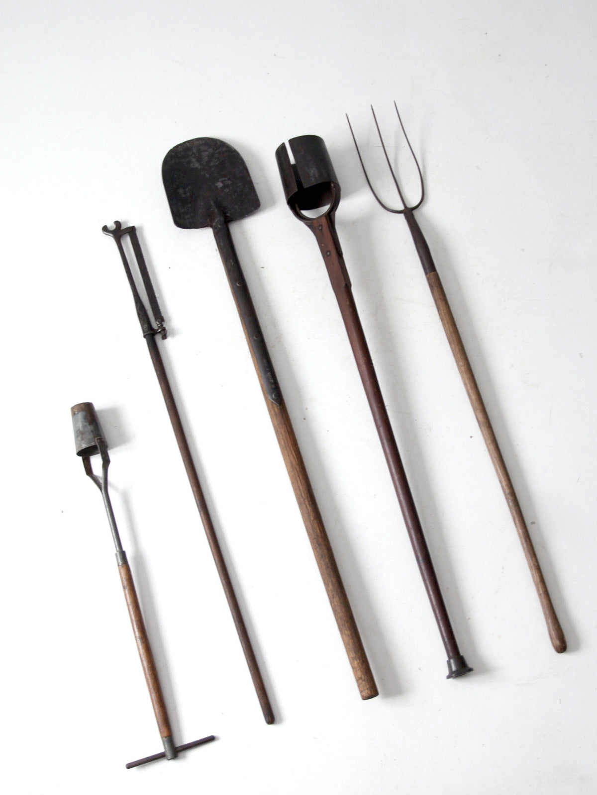 vintage garden tools collection