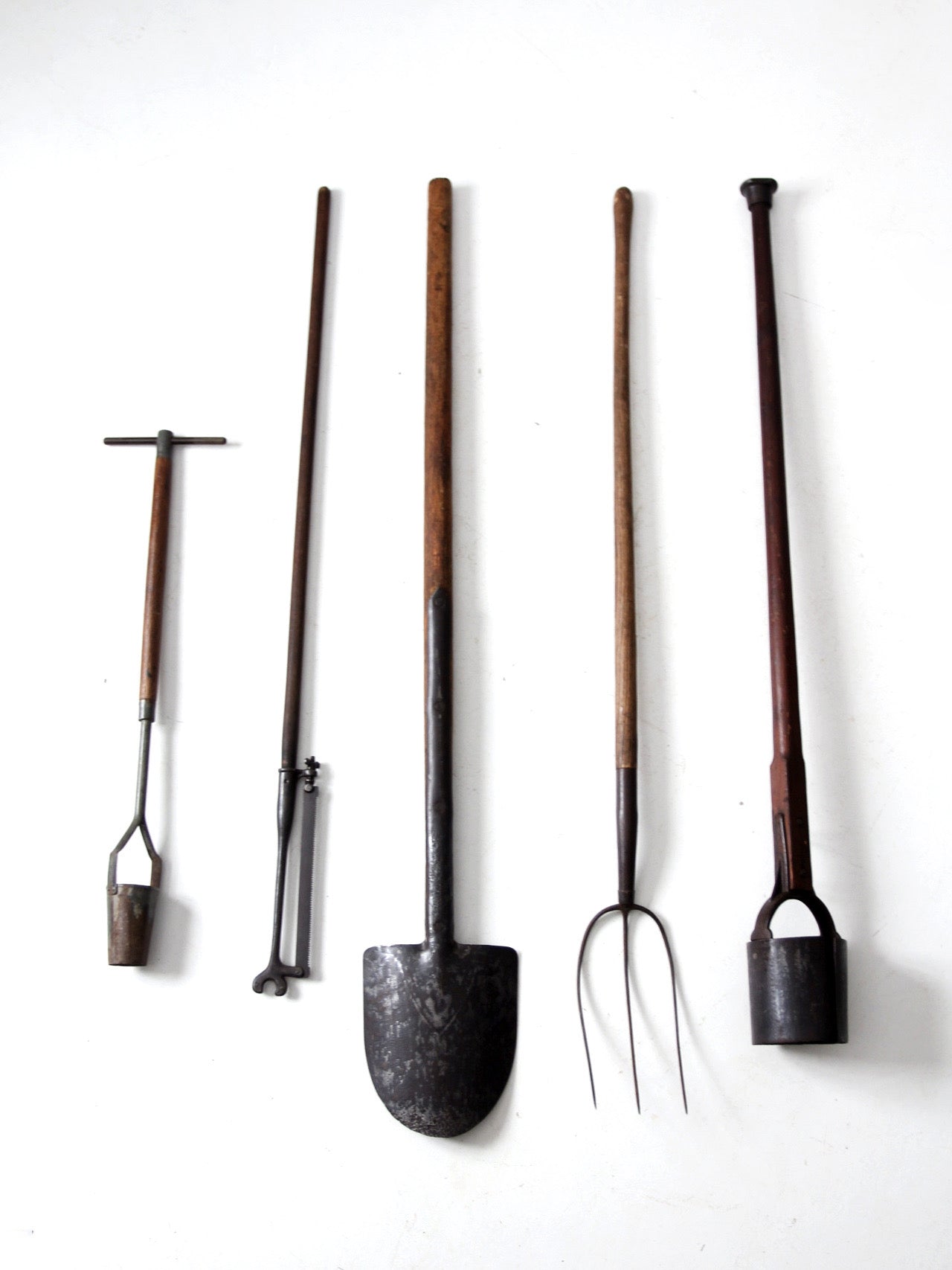 vintage garden tools collection