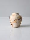 vintage Nemadji pottery vase