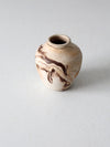 vintage Nemadji pottery vase