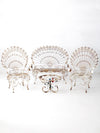 wrought iron peacock set