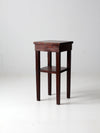 vintage hand-crafted end table