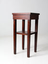 vintage hand-crafted end table