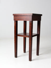 vintage hand-crafted end table