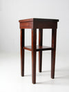 vintage hand-crafted end table