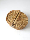 vintage picnic basket