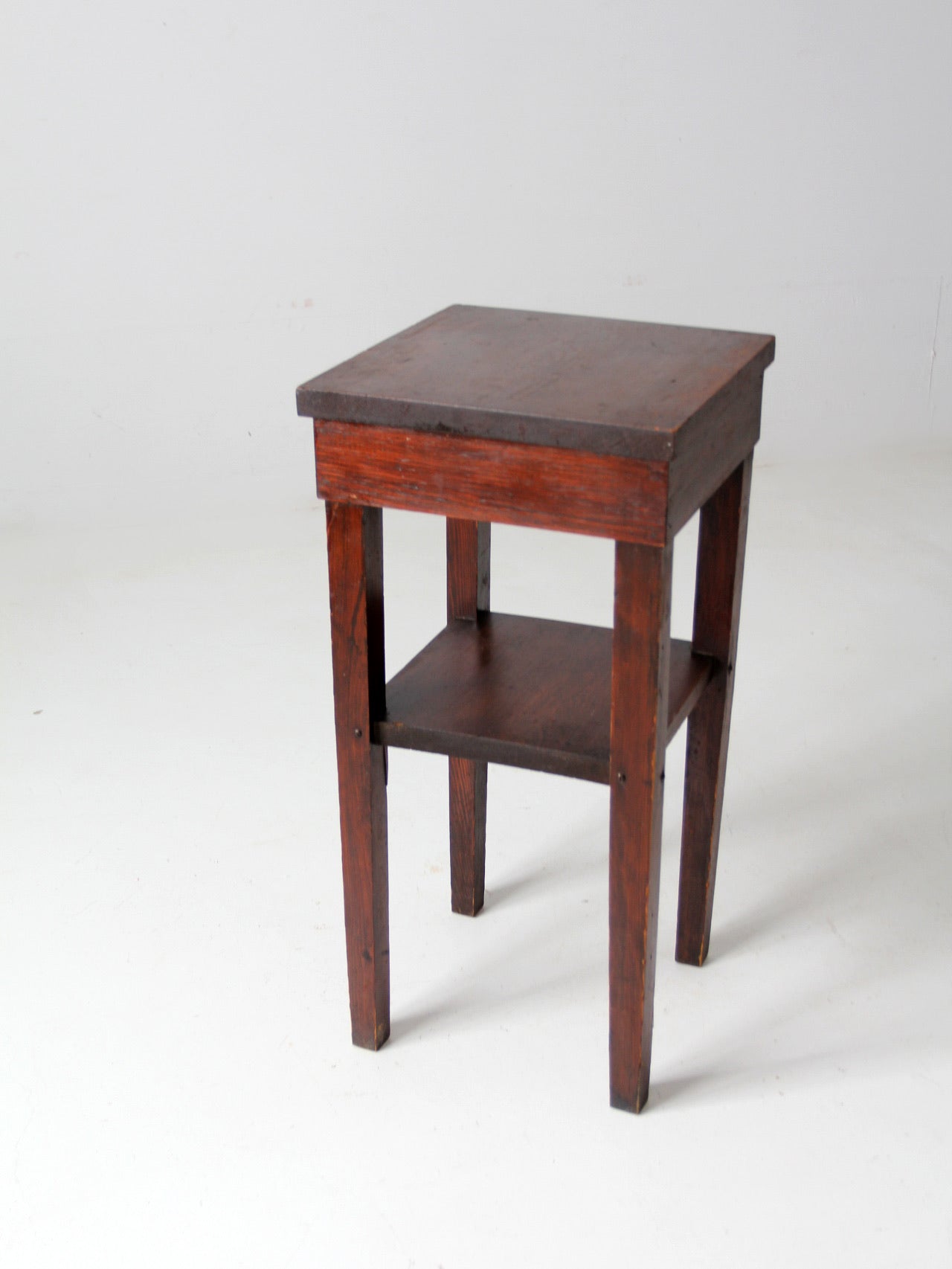 vintage hand-crafted end table