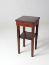 vintage hand-crafted end table