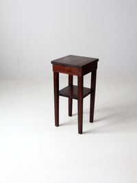 vintage hand-crafted end table