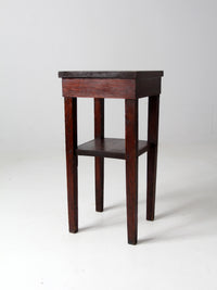 vintage hand-crafted end table