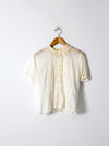 vintage 50s Patty Woodward blouse