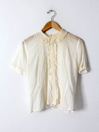 vintage 50s Patty Woodward blouse