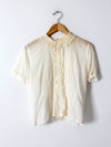 vintage 50s Patty Woodward blouse