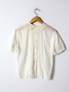vintage 50s Patty Woodward blouse