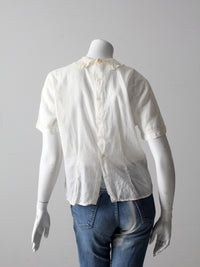 vintage 50s Patty Woodward blouse