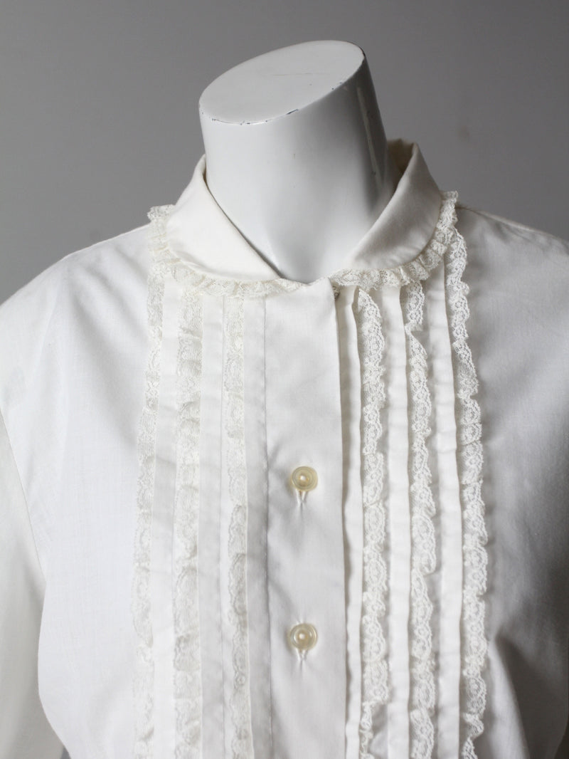 vintage 60s Judy Bond blouse