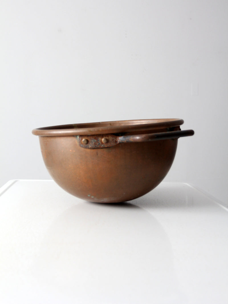 antique copper pot