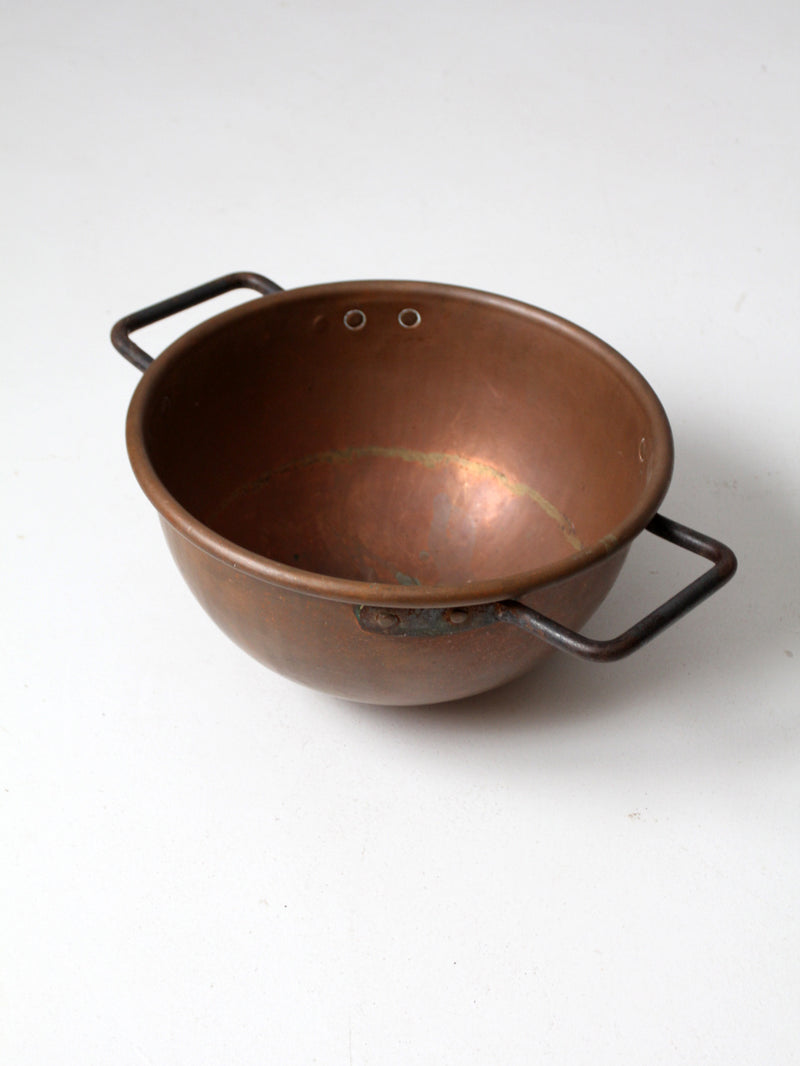 antique copper pot