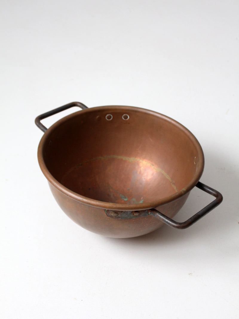 antique copper pot
