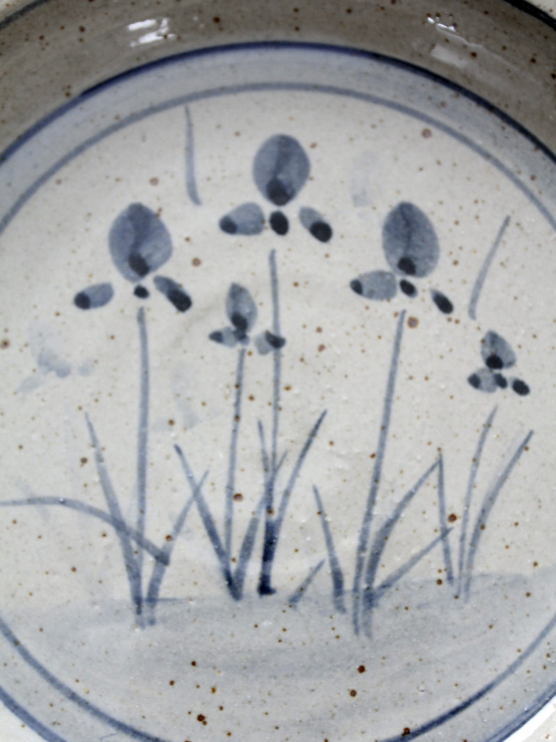 vintage studio pottery plate