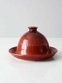 vintage studio pottery kitchen cloche