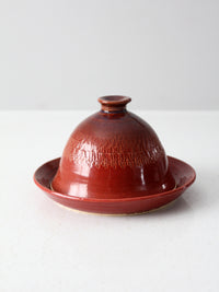 vintage studio pottery kitchen cloche