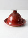 vintage studio pottery kitchen cloche