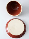 vintage studio pottery kitchen cloche