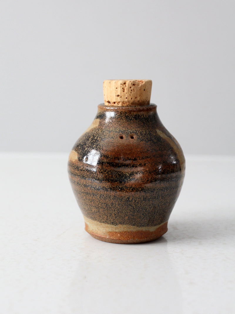 vintage studio pottery jar