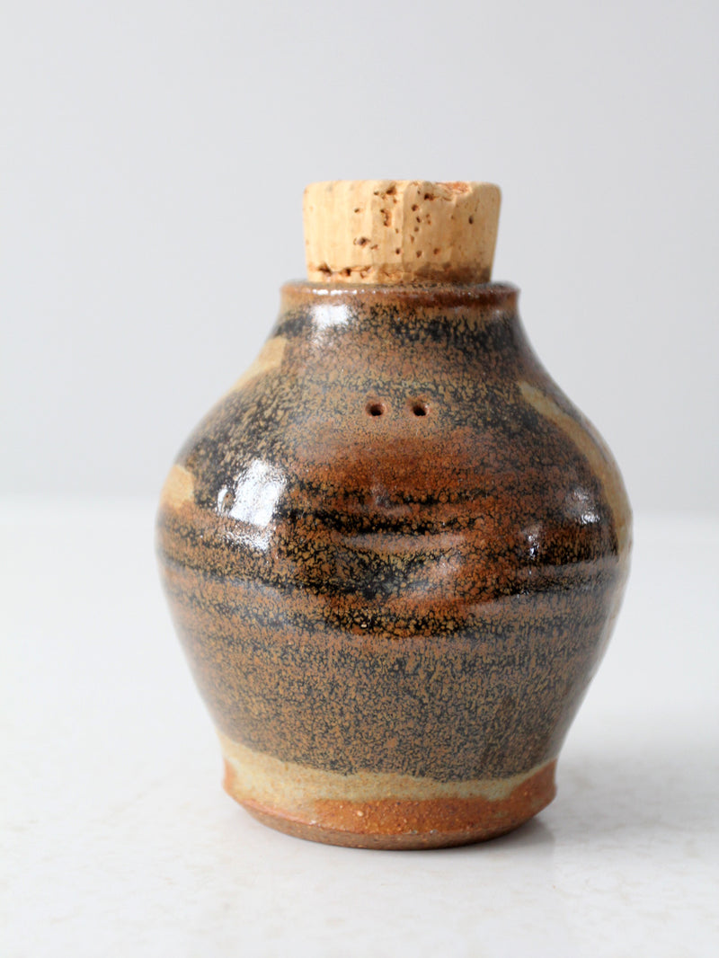 vintage studio pottery jar