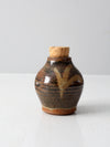 vintage studio pottery jar