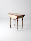 antique drop leaf end table