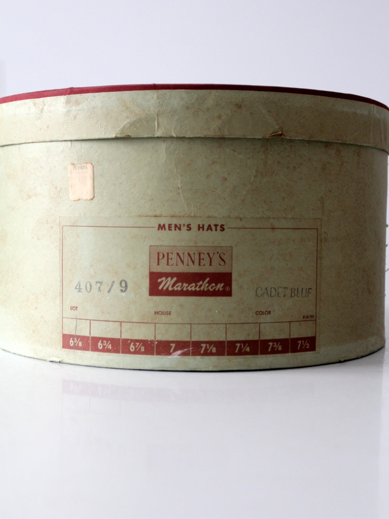 vintage Penney's hat box