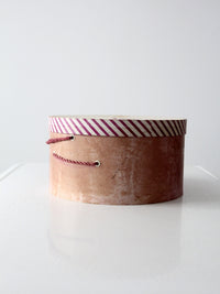 vintage 1940s Lecie Original hat box